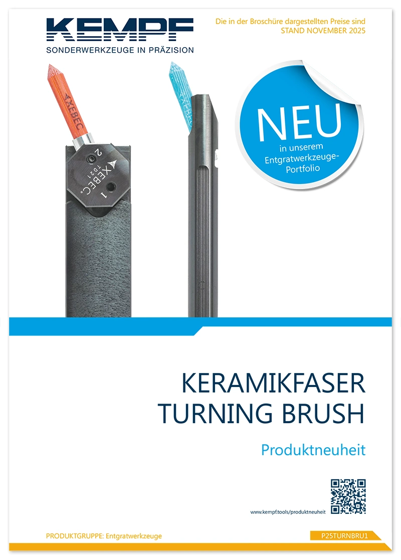 Keramikfaser Turning Brush Entgraten für Drehmaschinen