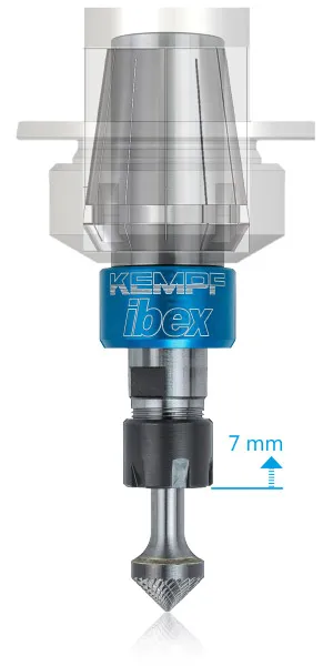 Ibex Entgratsystem XS Aufbau