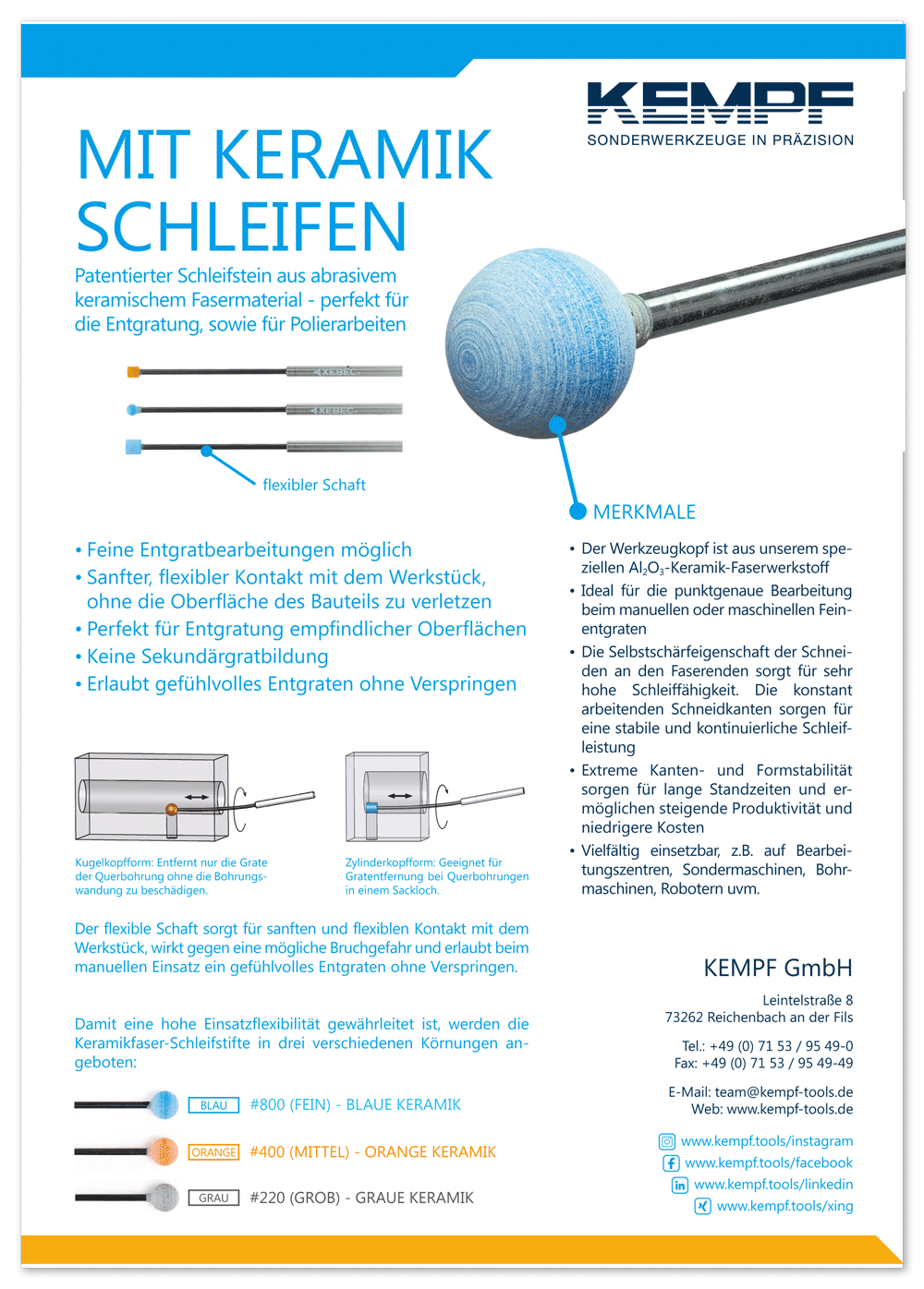 Aktionsangebot Schleifstifte Sets Prospekt