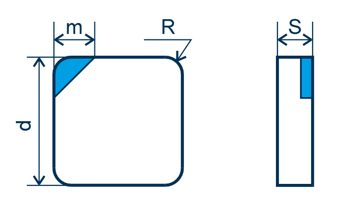 CBN Insert SNGN, E=brushed