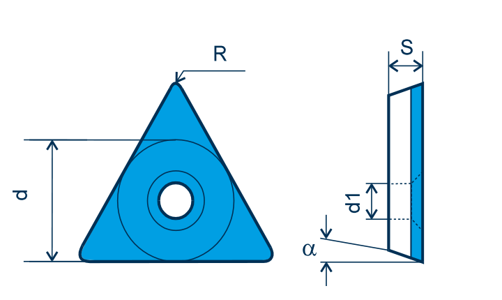 CBN Wendeplatte TPGW, T=gefast