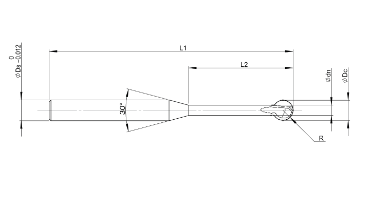 Back-Burr Cutter Entgratfräser