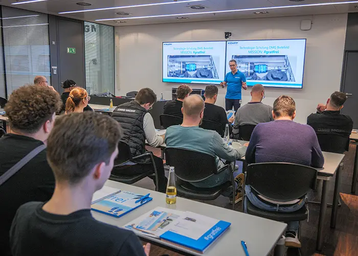 KEMPF in-house training session in the training room