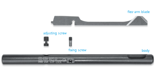 Construction of the E-Z-Burr deburring tool