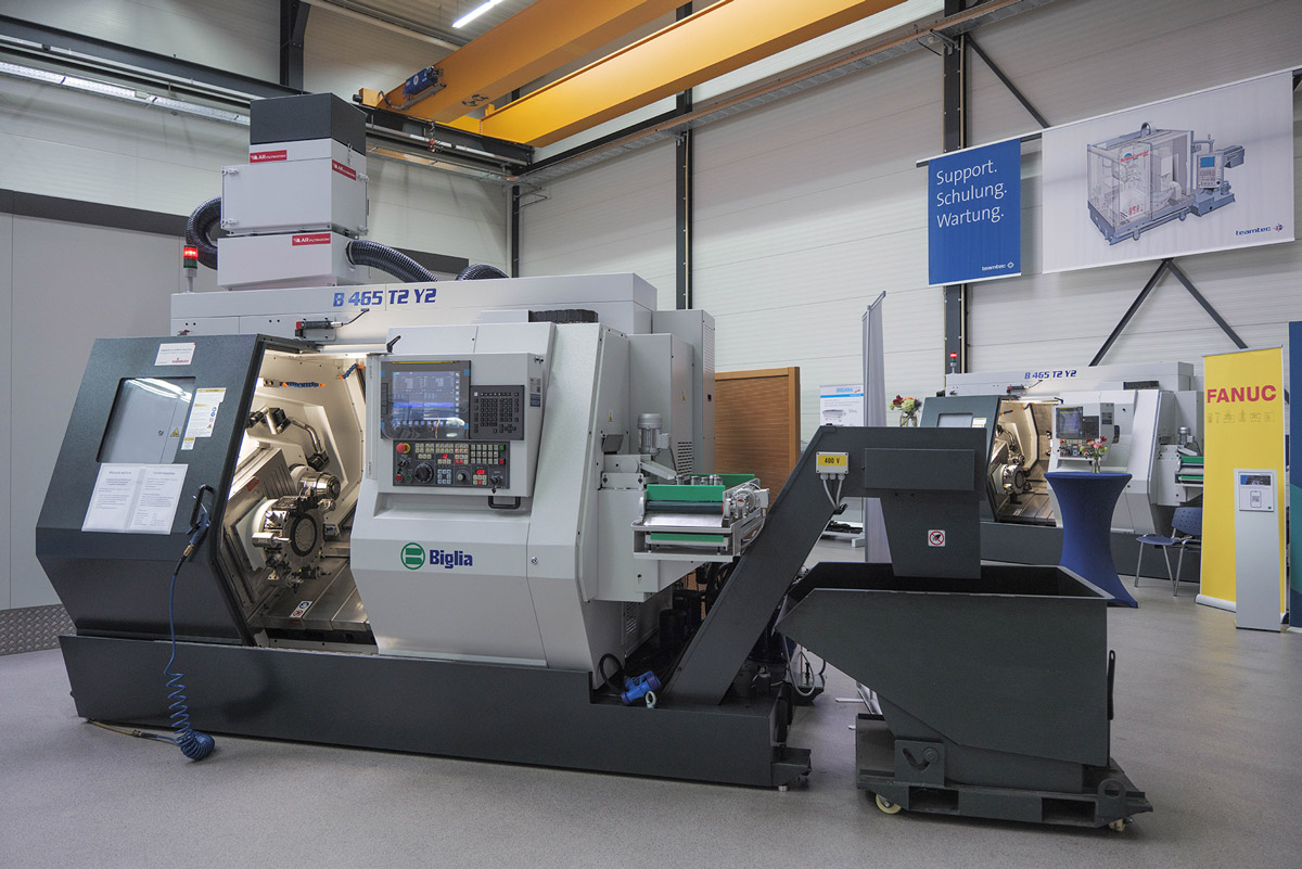 CNC Maschinen von teamtec