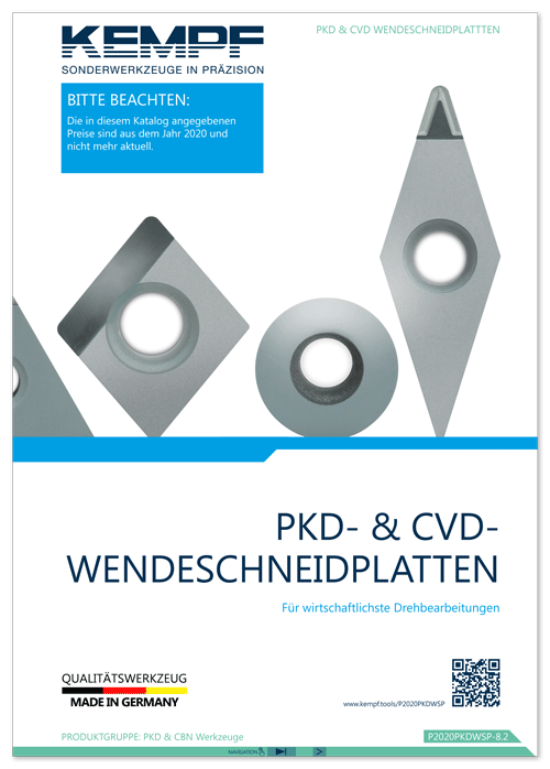 PKD CBN Wendeschneidplatten Katalog