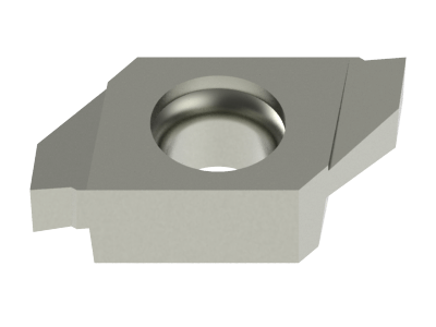Carbide Grooving Insert for Cast Iron, Copper Alloys and Plastics